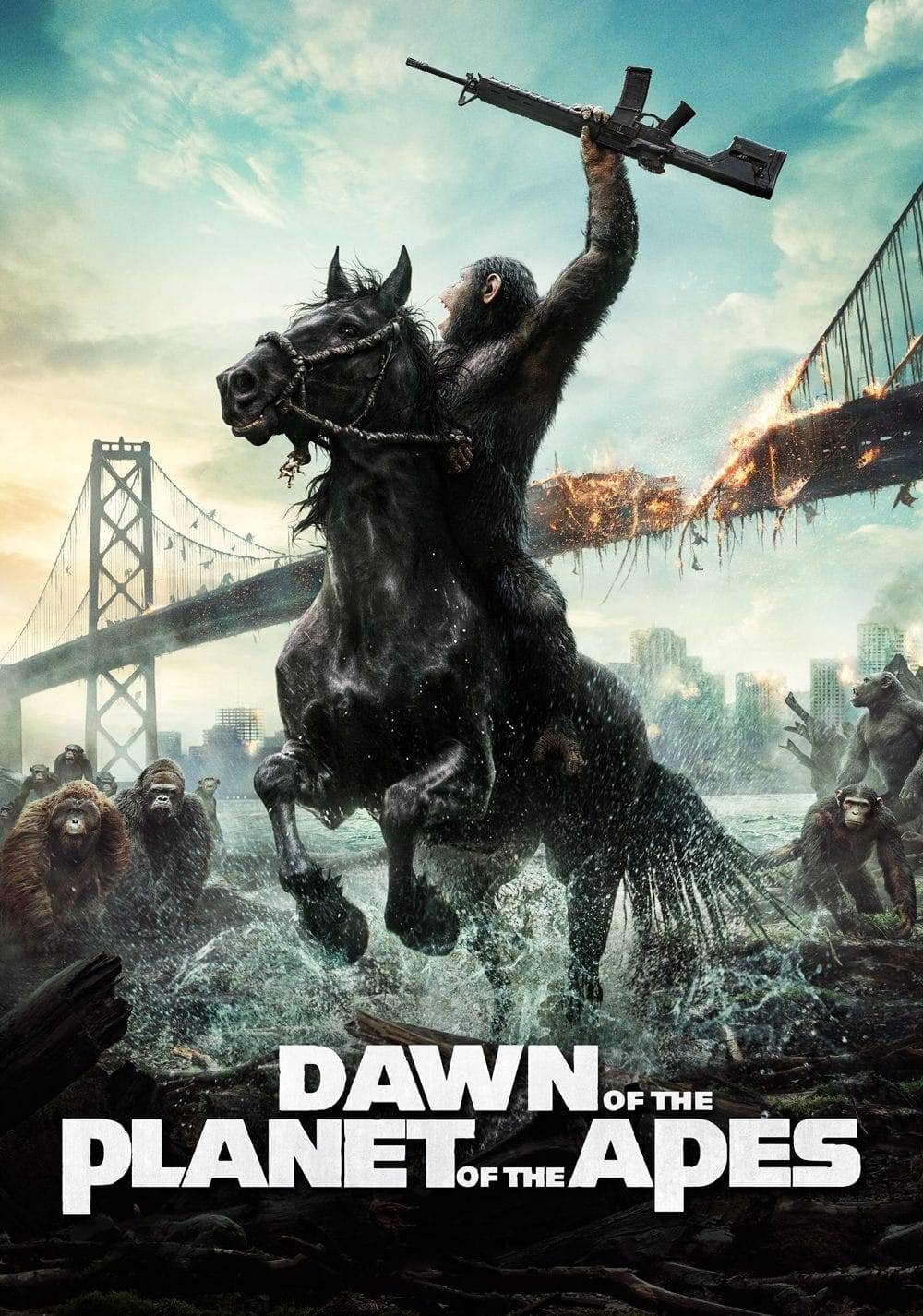 Dawn of the Planet of the Apes, 2014 ★★★★☆