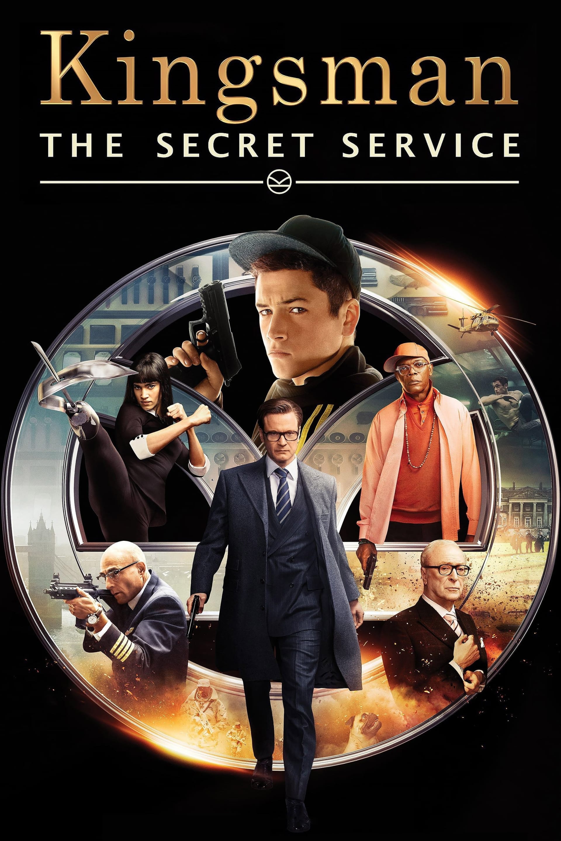 Kingsman: The Secret Service, 2014 ★★★☆☆