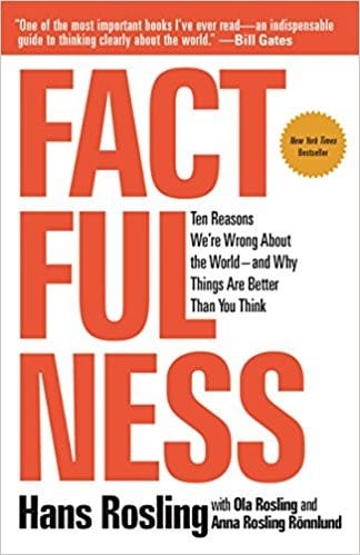 Factfulness Ten Reasons Were Wrong About the World and Why Things Are Better Than You Think cover