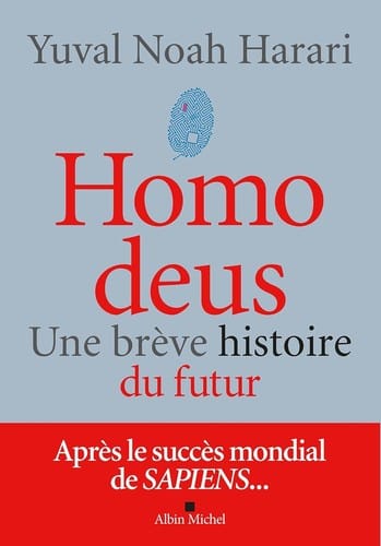 Homo Deus A History of Tomorrow cover