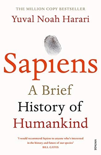 Sapiens A Brief History of Humankind cover