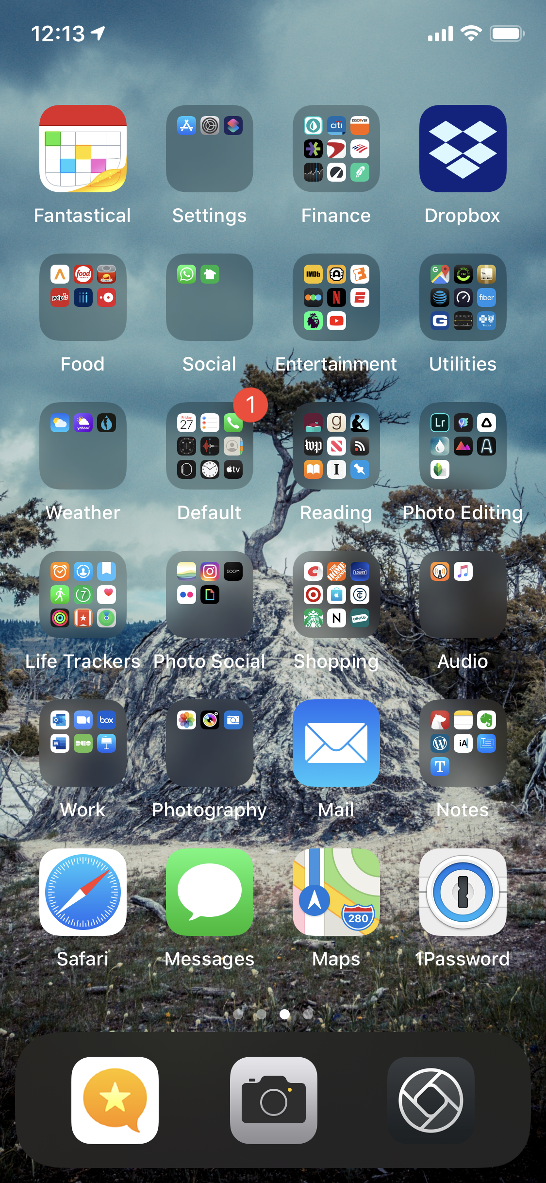 New Homescreen for the iPhone