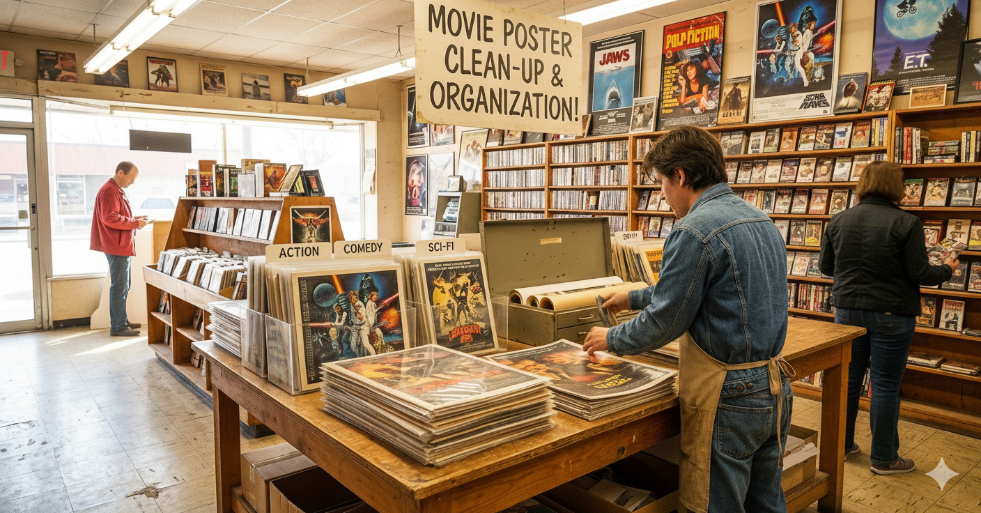 Cleaning Up Movie Posters on My Ghost Blog