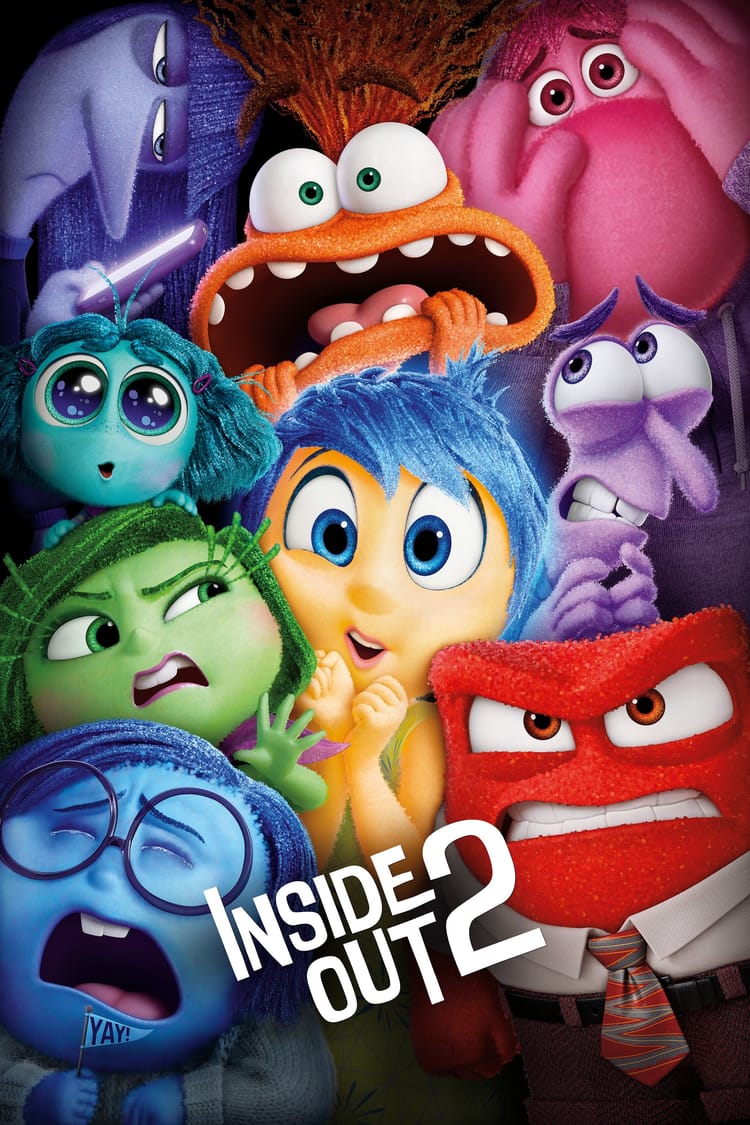 Inside Out 2, 2024 ★★★★☆