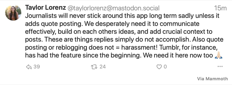Make Mastodon like Twitter?